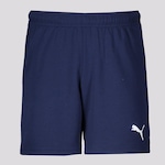 Bermuda Puma Teamrise Juvenil - Masculina AZUL ESCURO