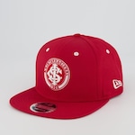 Boné Aba Reta New Era Internacional 950 - Snapback - Adulto VERMELHO