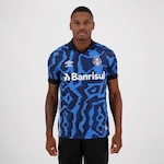 Camisa do Grêmio III 2021 Nº10 Umbro - Masculina AZUL