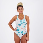 Maiô Fila Austrália Print UV - Feminino AZUL