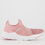 Tênis Puma Wired Run Slip On BSP - Juvenil ROSA