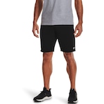 Shorts Under Armour Project Rock Terry - Masculino PRETO