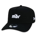 Boné Aba Curva New Era 9Forty A-Frame MIBR Made In Brazil - Snapback - Adulto PRETO