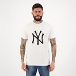 Camiseta New Era MLB New York Yankees Essentials - Masculina BRANCO