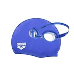 Kit de Natação Arena Pool Set Óculos + Touca - Infantil AZUL