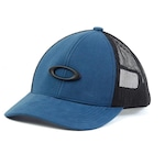 Boné Aba Curva Oakley Metal Ellipse Trucker - Snapback AZUL