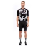 Camisa de Ciclismo Furbo Euro Attack - Masculina PRETO