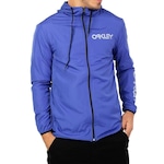 Jaqueta Com Capuz Oakley Windbreaker Mark II - Masculina AZUL ESCURO