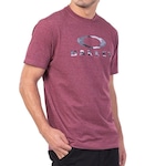 Camiseta Oakley Camo SS - Masculina VERMELHO