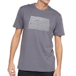 Camiseta Oakley Block Graphic - Masculina CINZA ESCURO