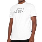 Camiseta Oakley Antiviral Logo - Masculina BRANCO