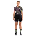 Macaquinho de Ciclismo Furbo New Grace - Feminino PRETO