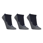 Kit Meias Soquete Hoahi - Adulto - 3 Pares AZUL