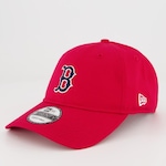 Boné Aba Curva New Era MLB Boston Red Sox 920 - Strapback - Adulto VERMELHO