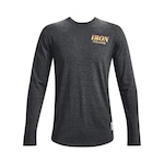 Camiseta Under Armour Project Rock Outlaw Ls - Masculina PRETO