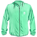 Jaqueta Corta Vento com Capuz Web Surf Shop Light Cidra Reversa - Masculina VERDE