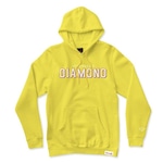 Blusão de Moletom com Capuz Diamond Canguru Hometeam La Hoodie - Masculino AMARELO