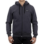 Jaqueta de Moletom RVCA Aberto Swift Hoodie Patch - Masculino Cinza CINZA