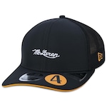 Boné Aba Curva New Era 9Fifty Mclaren F1 Team GP Monaco Lando Norris - Stretch Snap - Adulto PRETO