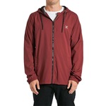 Blusão de Moletom com Capuz Hurley Windbreaker Cold - Masculina VERDE ESCURO