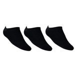 Kit de Meias Sapatilha Keny KN22 - 39 ao 43 - Masculino - 3 Pares PRETO