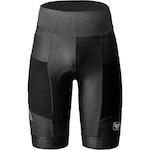 Bermuda de Ciclismo Free Force Endurance Air Invert Gel com bolso - Masculina PRETO