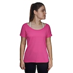 Camiseta Selene Básica Poliamida - Feminina ROSA