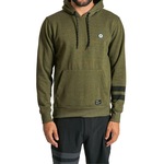 Blusão de Moletom com Capuz Hurley Canguru Layers - Masculino VERDE ESCURO