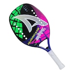 Raquete de Beach Tennis Shark Hurricane - Adulto PRETO/ROXO