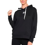 Blusão de Moletom com Capuz Under Armour Rival Terry Hoodie - Feminino PRETO