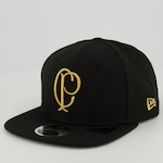 Boné Aba Reta New Era Corinthians - Snapback - Adulto PRETO