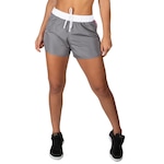 Shorts Everlast Pro Ronda - Feminino CINZA/ROSA