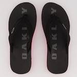 Chinelo Oakley Zeal - Adulto PRETO