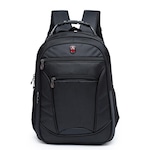 Mochila Swissport Executiva Resistente Espaçosa - 20 Litros PRETO