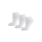 Meia Esportiva Penalty Cano Baixo Kit 3 Pares X T 33 ao 38 - Masculina BRANCO