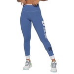 Calça Legging AVA Fitness Wear Suplex - Feminina AZUL