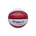 Bola de Basquete Penalty Shoot Oficial Indoor Outdoor VERMELHO/BRANCO