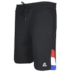 Bermuda Le Coq Sportif Tri Shorts Slim Ss - Masculina PRETO