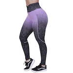 Calça Legging Orbis Fitness Empina Bumbum Degrade Poliamida - Feminina Lilas