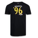 Camiseta New Era Baltimore Ravens Numbers - Masculina PRETO