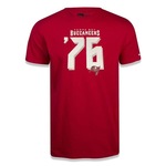 Camiseta New Era Tampa Bay Buccaneers Numbers - Masculina VERMELHO