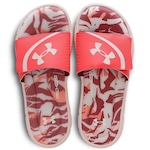 Chinelo Under Armour Ignite VI Graphic Slide - Feminino VERMELHO