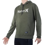 Blusão De Moletom Com Capuz Hurley Canguru Classic - Masculino VERDE