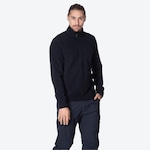 Jaqueta sem Capuz Solo Microfleece II - Masculina PRETO