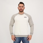 Blusão de Moletom Fila Re Essencial - Masculino BRANCO