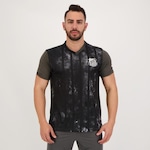 Camisa Santos Futfanatics Chess - Masculina PRETO