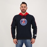 Blusão Com Capuz PSG Futfanatics Flacee - Masculino AZUL ESCURO