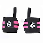 Munhequeira Elástica X-Cross XC014 Wrist Wrap - 7,5cm x 35cm ROSA