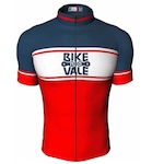 Camisa de Ciclismo Bike no Vale - Masculina VERMELHO