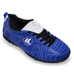 Chuteira Society Esporte Legal Terra - Adulto AZUL/BRANCO